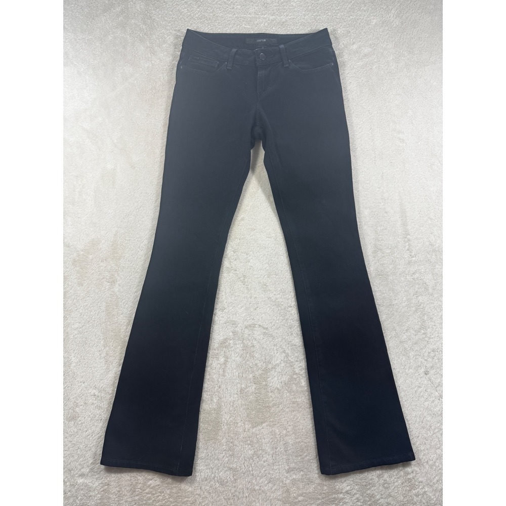 Joe's Jeans Womens Honey Tate Bootcut Low Rise Black Denim Jeans 24 Meas: 26x33‎